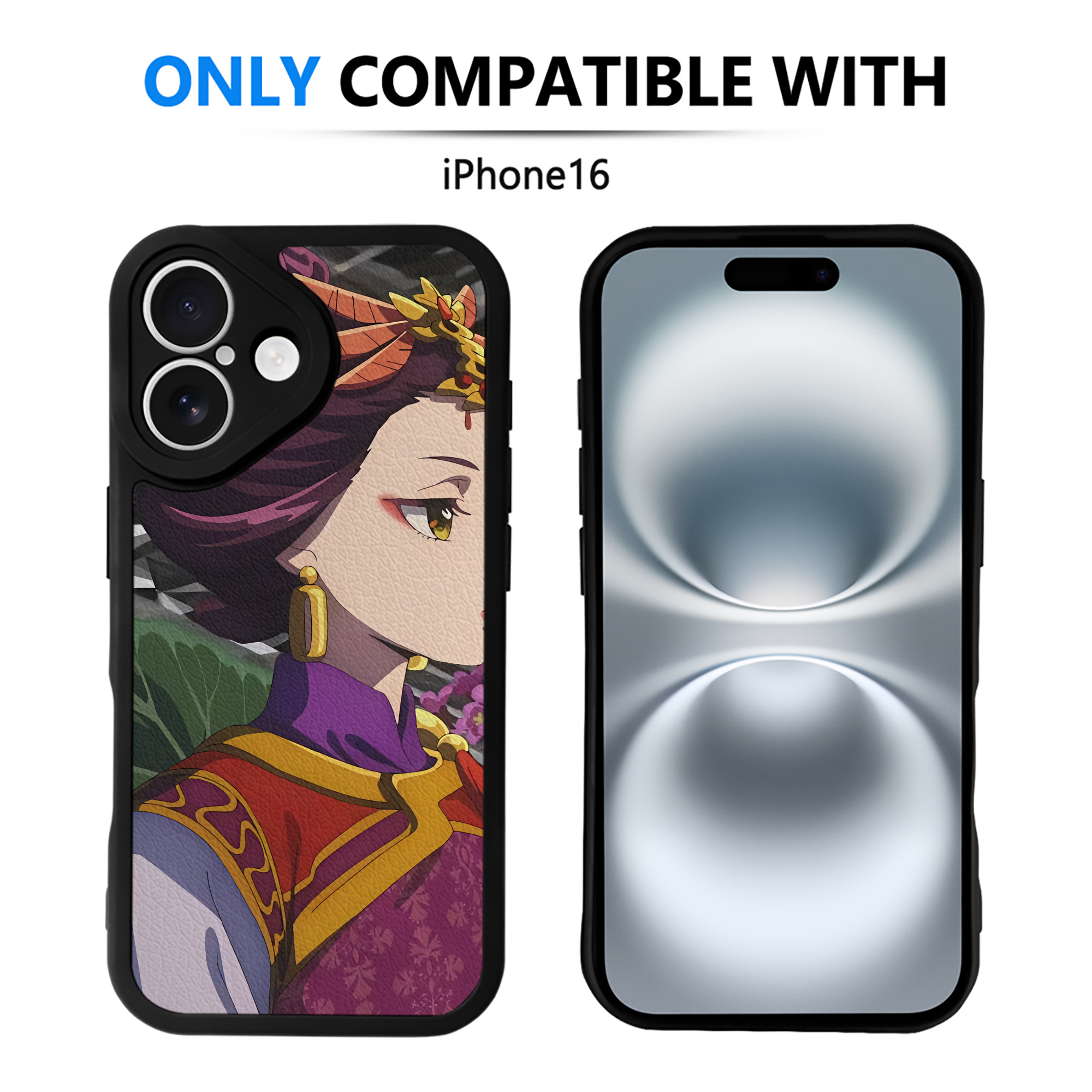 薬屋のひとりごと The Apothecary Diaries 【iPhone 16シリーズ対応】シリコンスマホケース（レザー調） 材質：シリコン